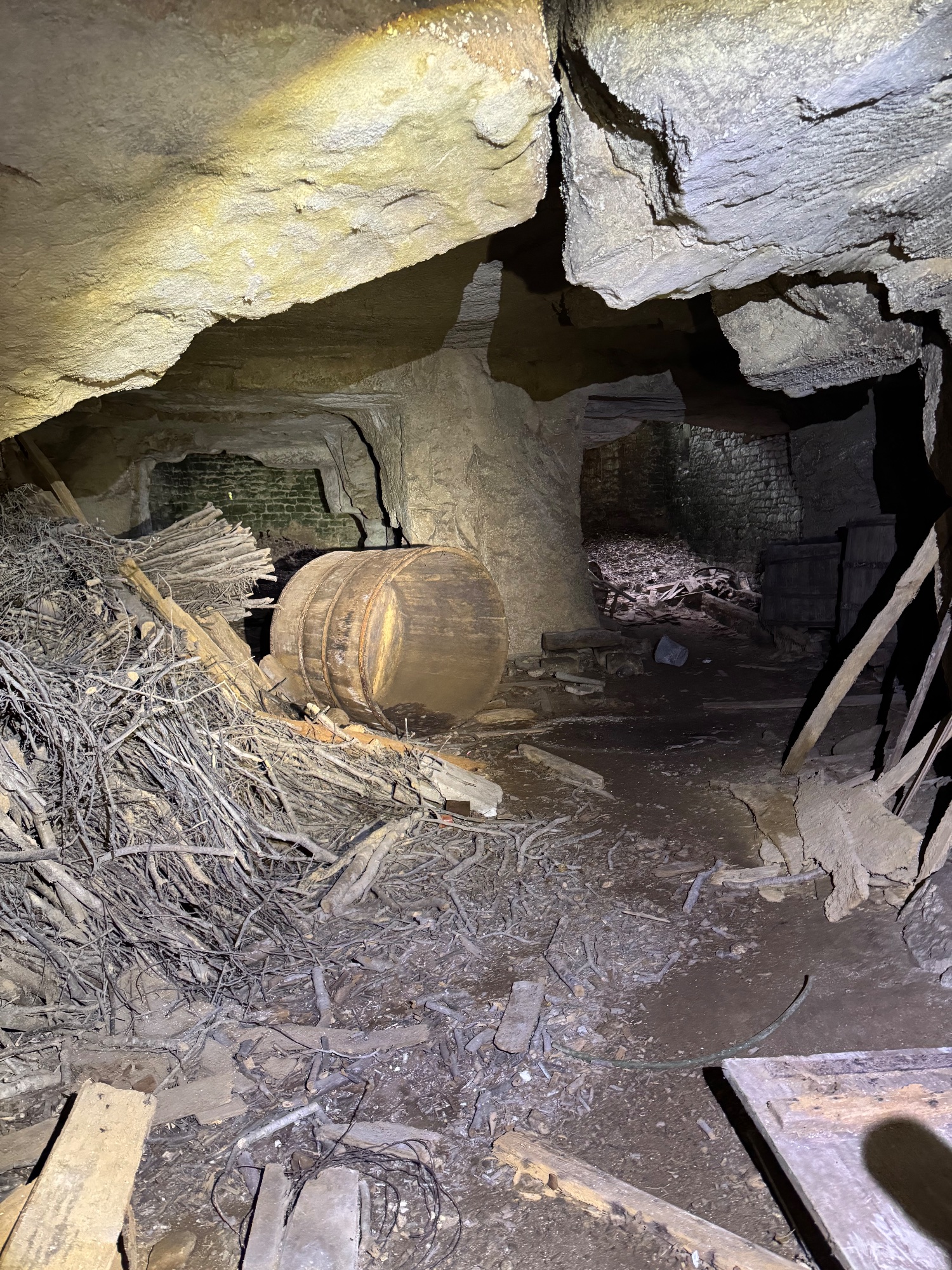 Carrière — Carrière abandonnée en Nouvelle-Aquitaine