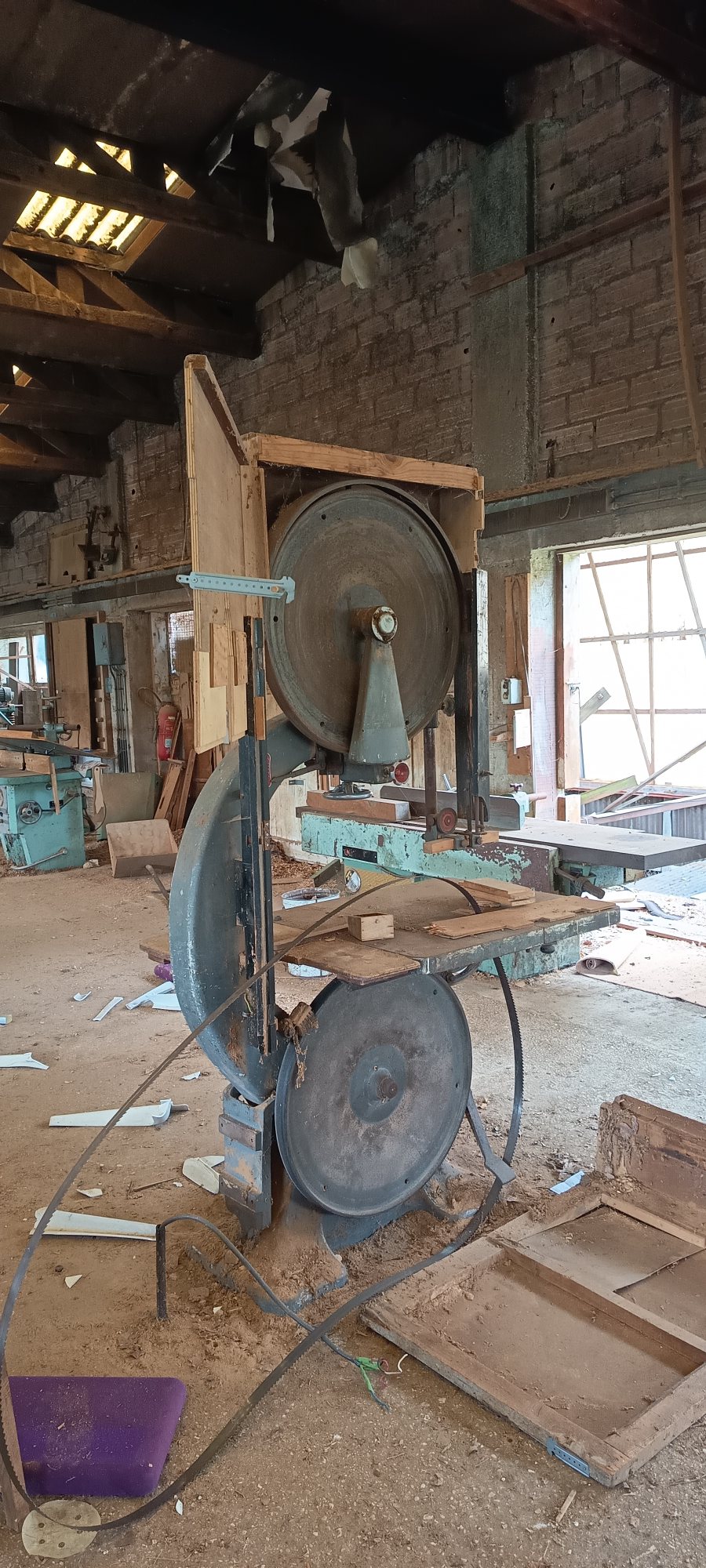 Scierie — Lieu abandonné en Île-de-France