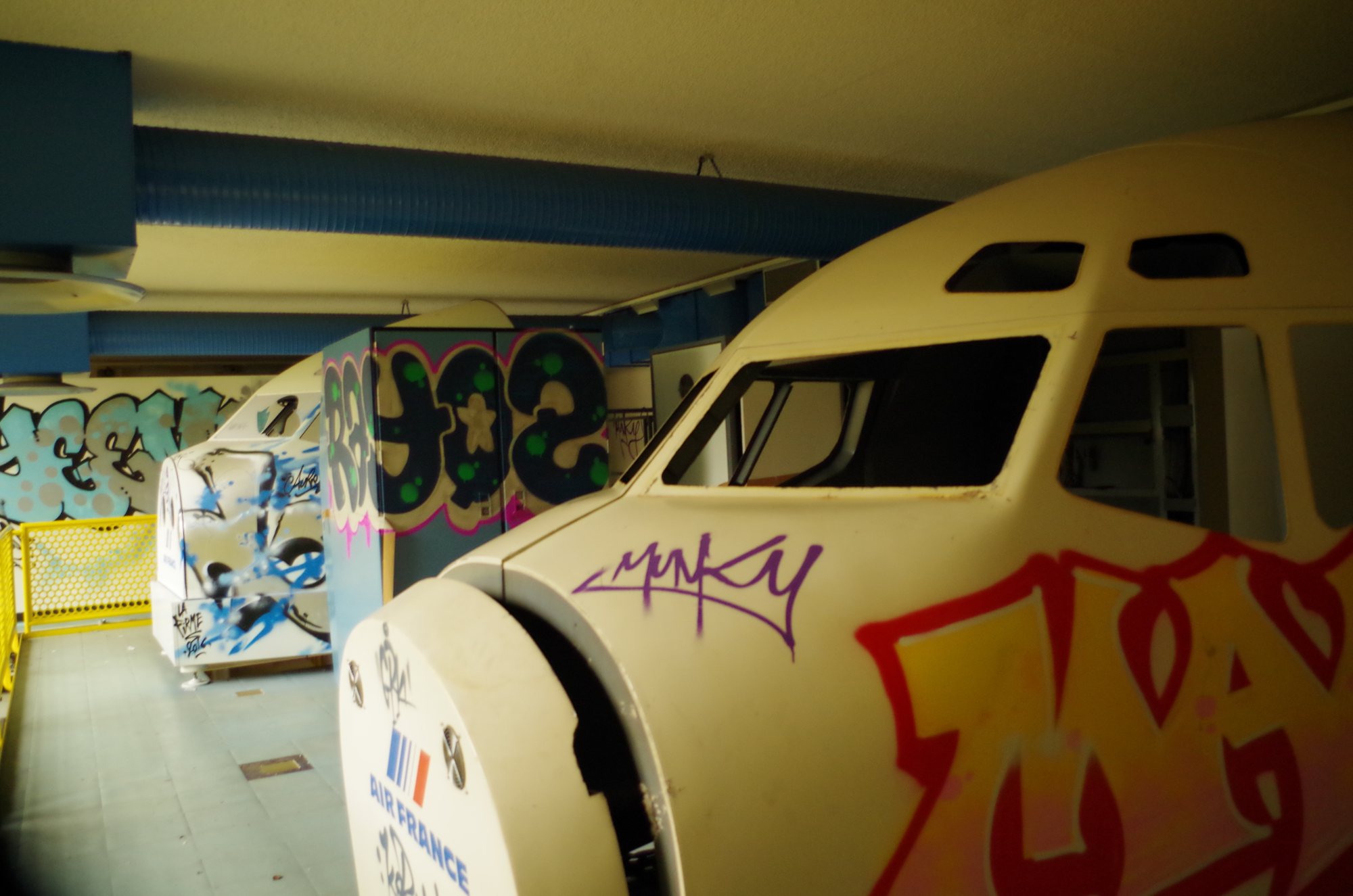 Ancien centre Airfrance — Lieu abandonné en Île-de-France