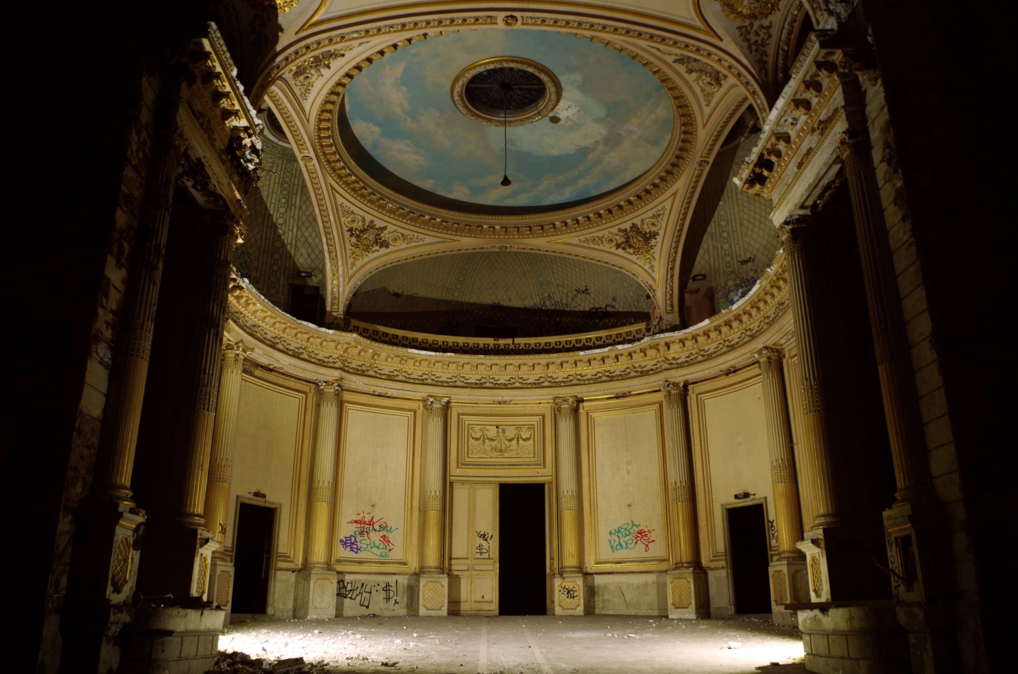 Amphithéâtre du sanatorium — Lieu abandonné en Île-de-France