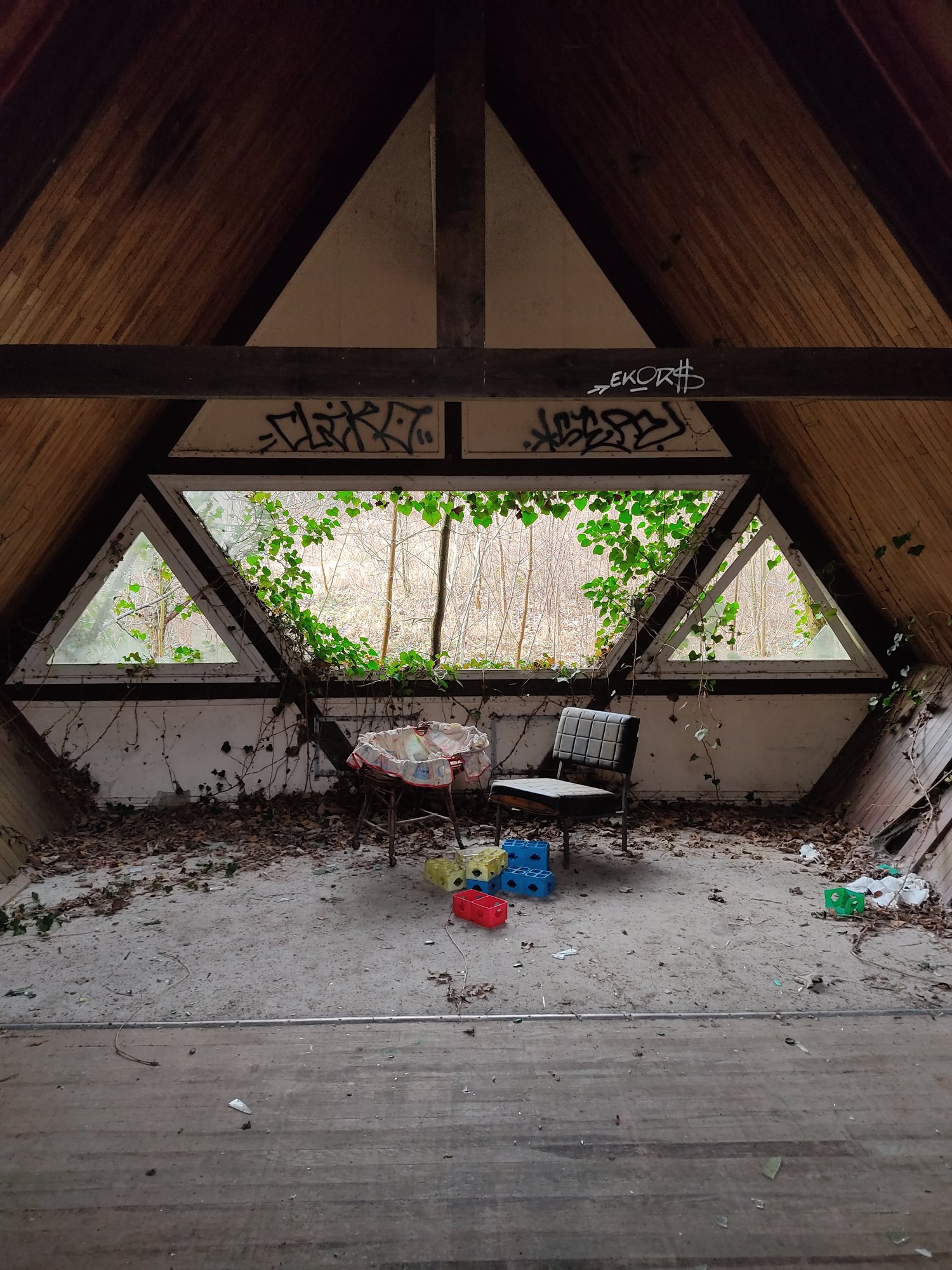 Camping Hameau — Lieu abandonné en Île-de-France