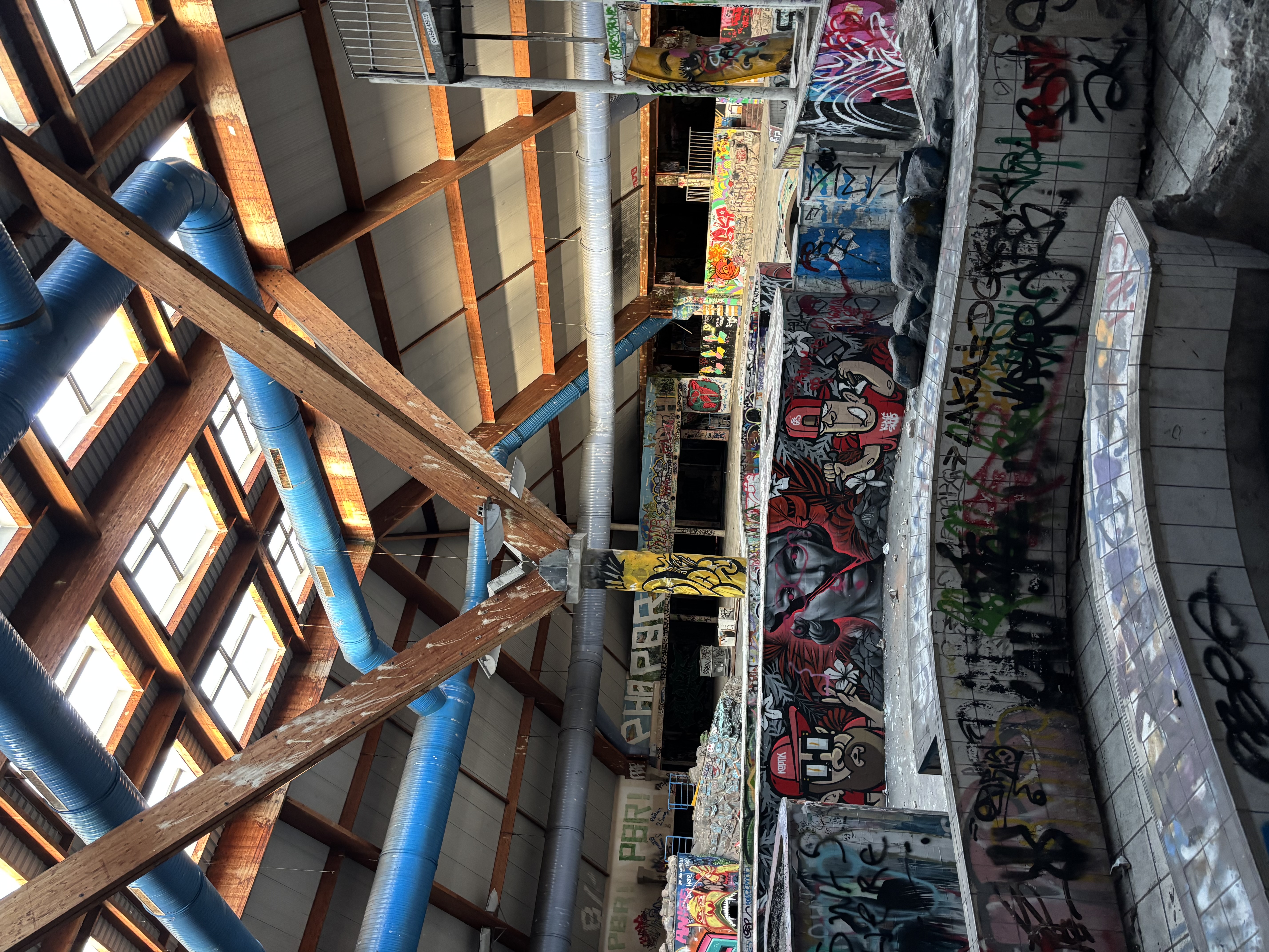 Piscine — Piscine abandonné en Normandie