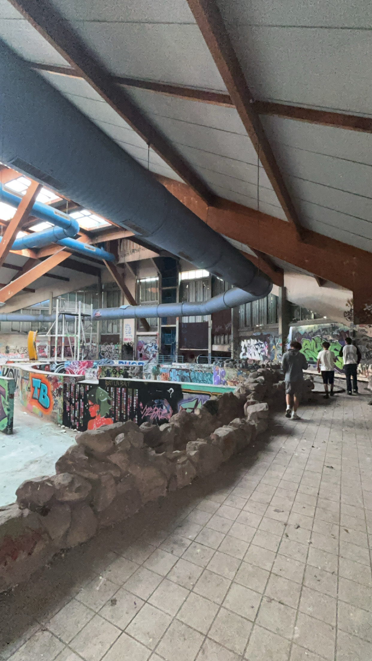 Piscine — Piscine abandonné en Normandie