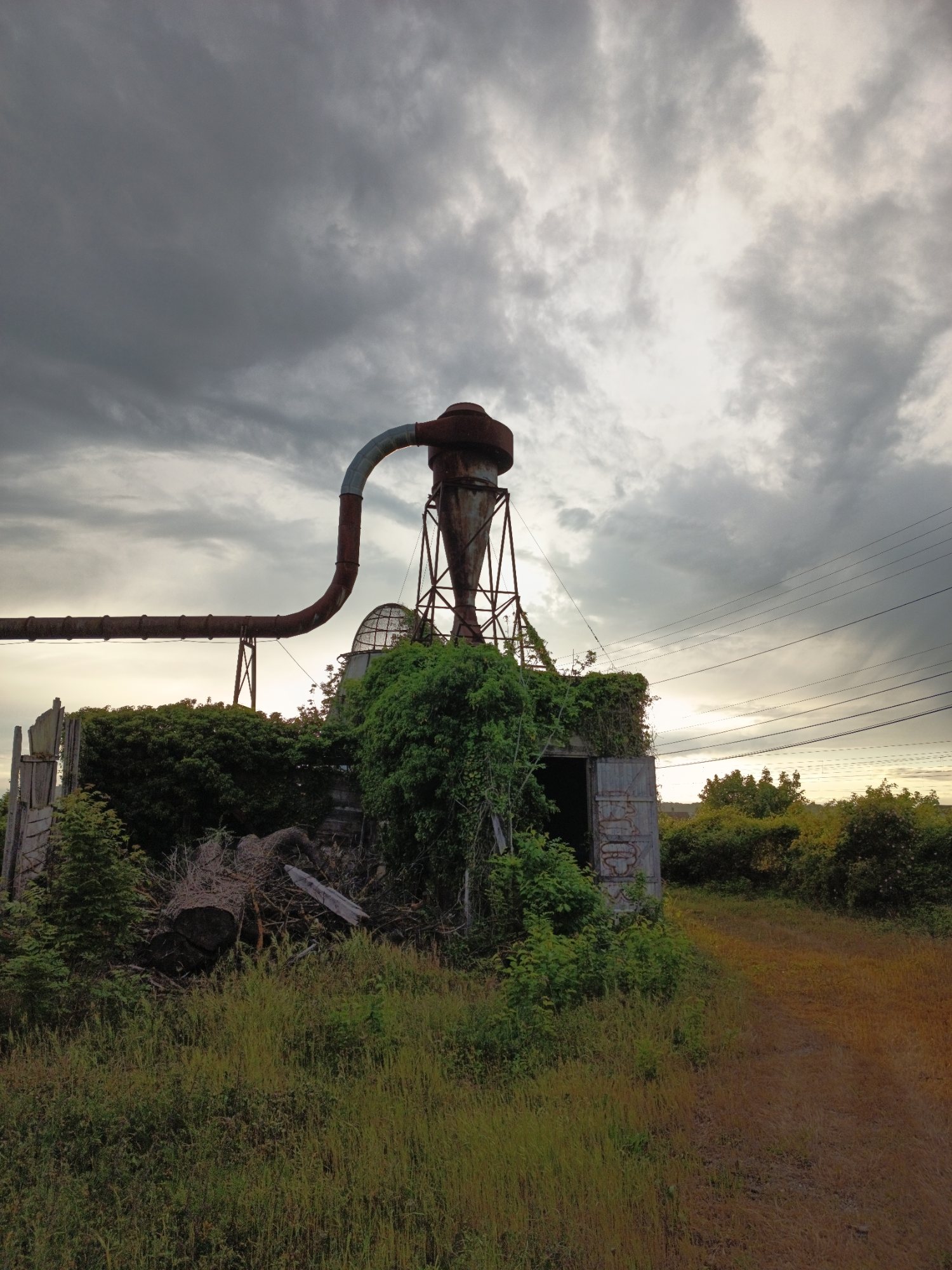 site industriel — Usine abandonnée en Île-de-France