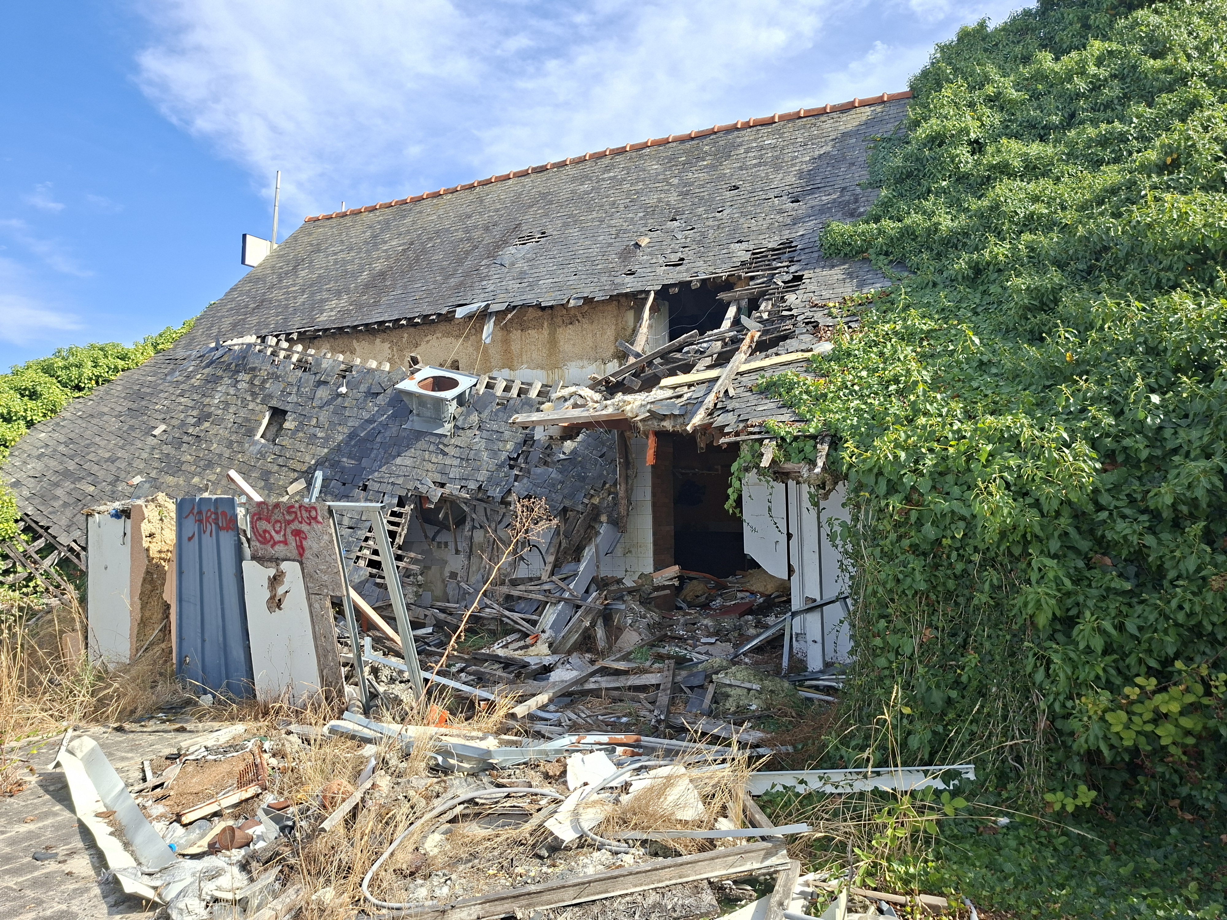 Hôtel abandonné — Hôtel abandonné en Bretagne