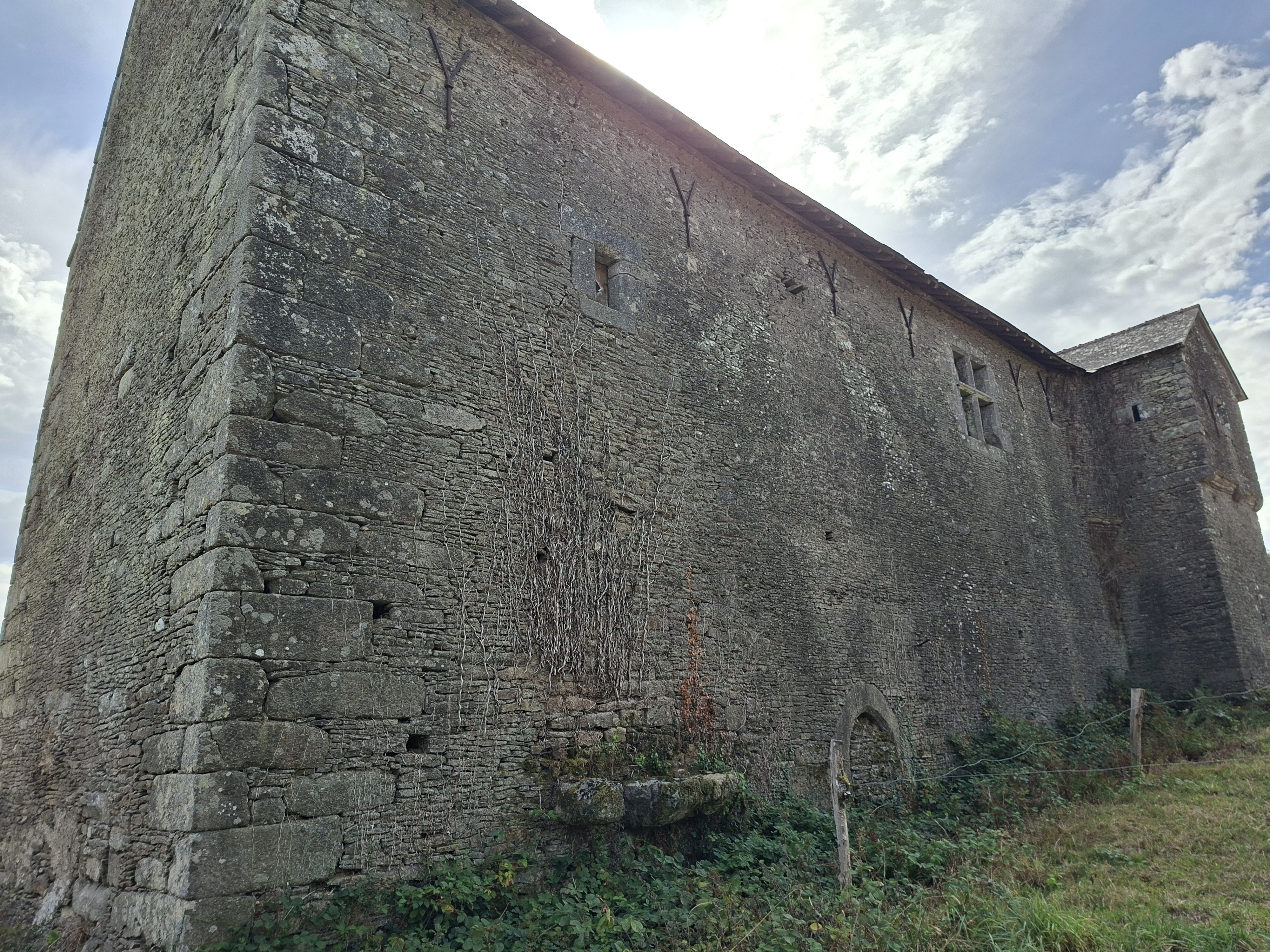 Manoir abandonné — Manoir abandonné en Bretagne