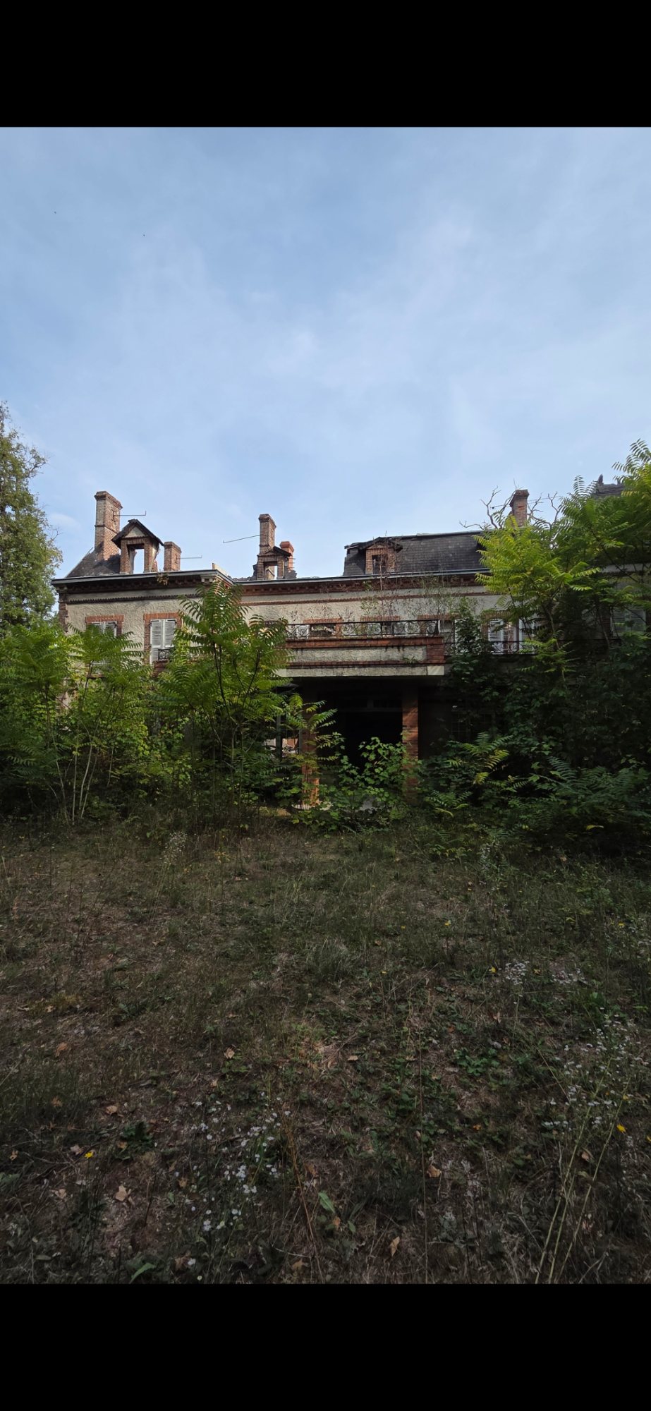 Manoir abandonné — Manoir abandonné en Centre-Val de Loire